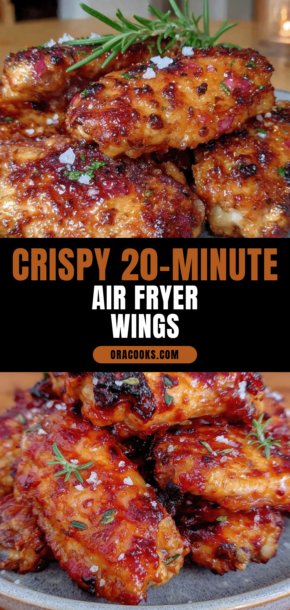 crispy air fryer chicken wings recipe