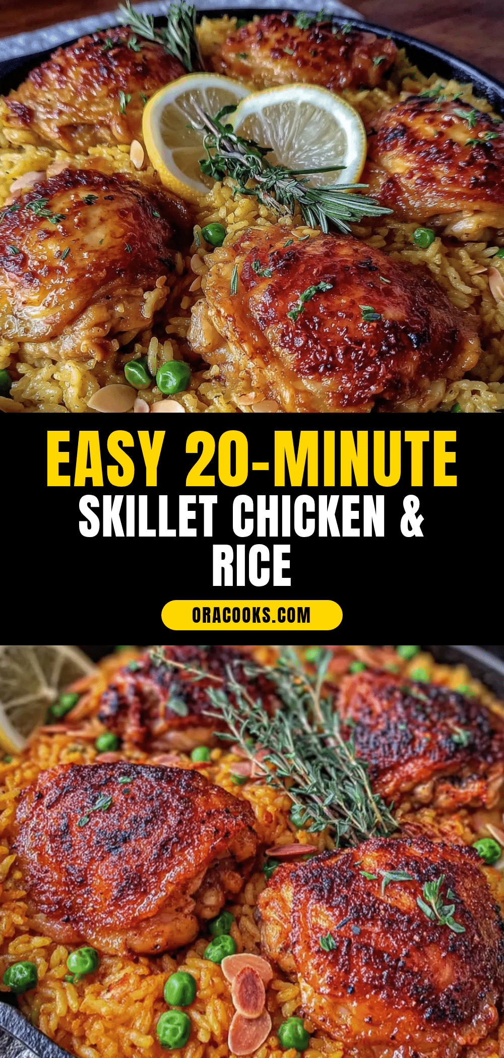 easy skillet chicken and rice recipe