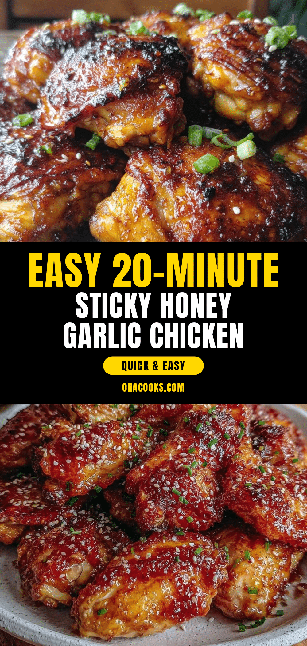 honey garlic chicken recipe