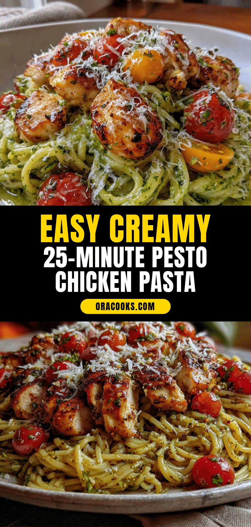 pesto chicken pasta recipe
