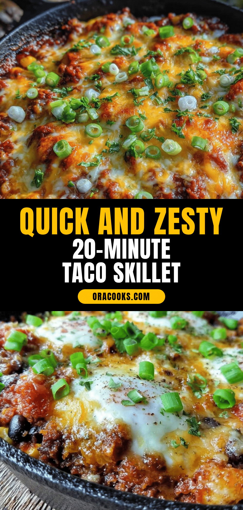 quick 20-minute taco skillet recipe