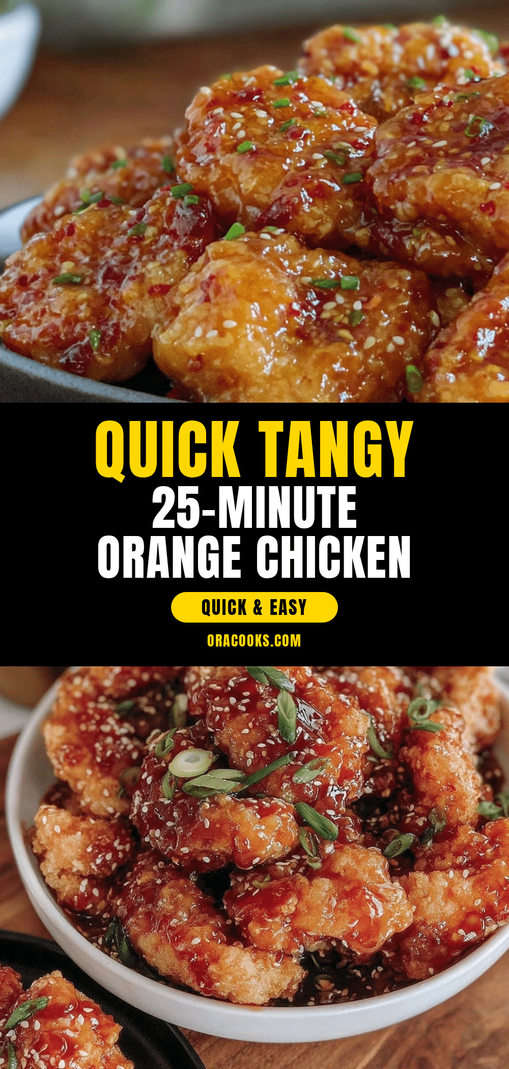 quick 25-minute orange chicken recipe