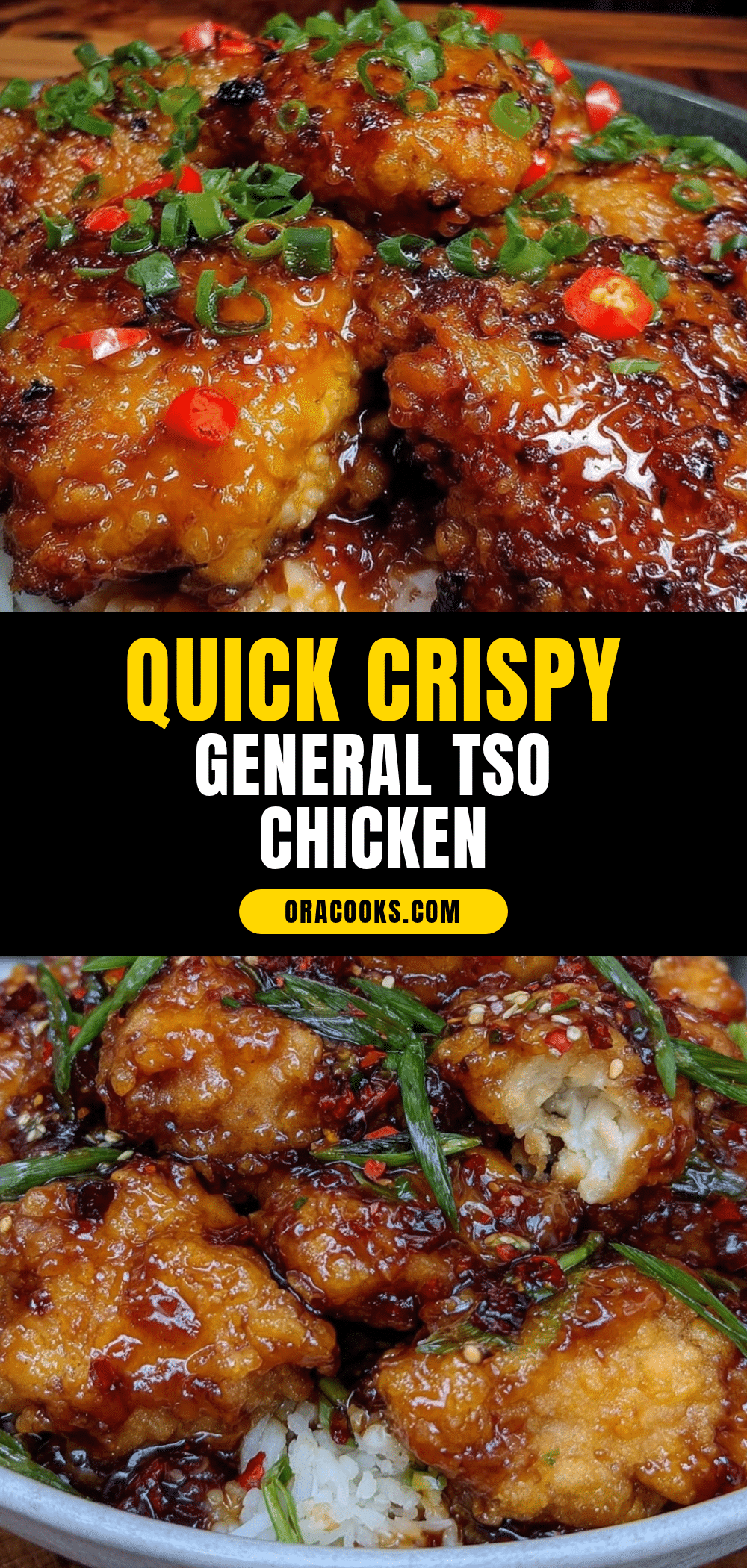 quick crispy general tso chicken recipe