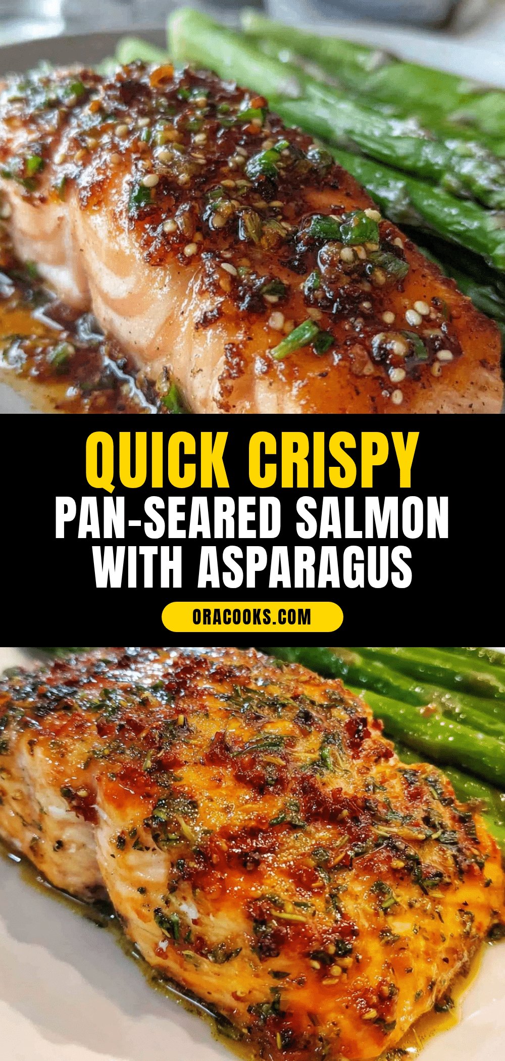 quick crispy pan-seared salmon recipe