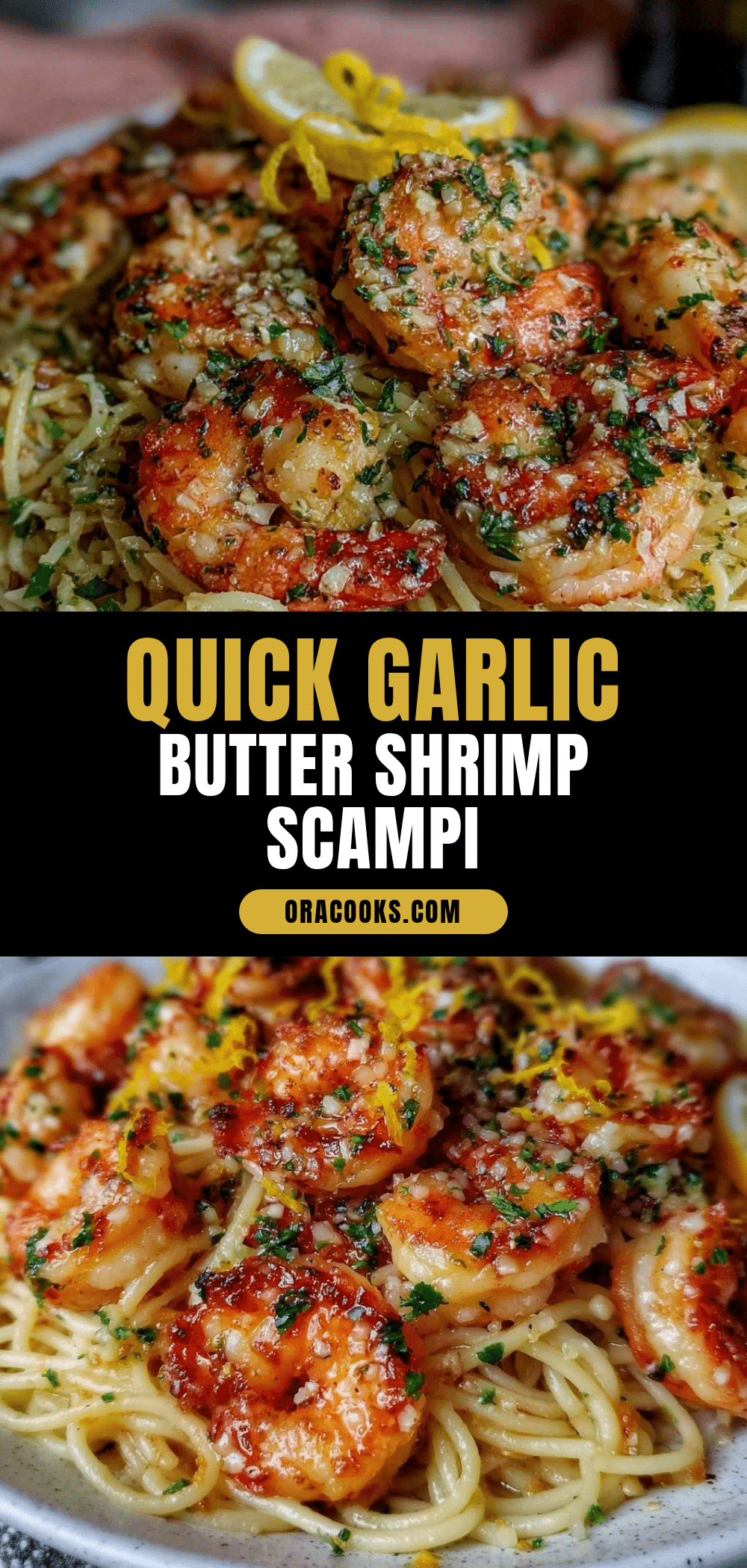 quick garlic shrimp scampi recipe