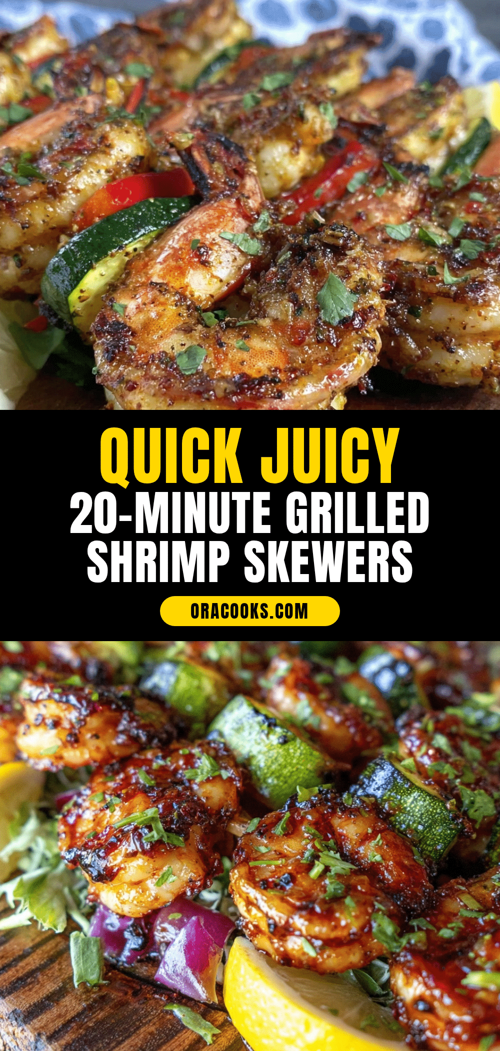 quick grilled shrimp skewers recipe