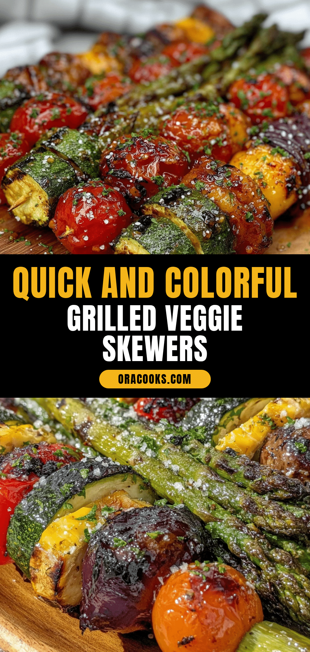 quick grilled vegetable skewers recipe