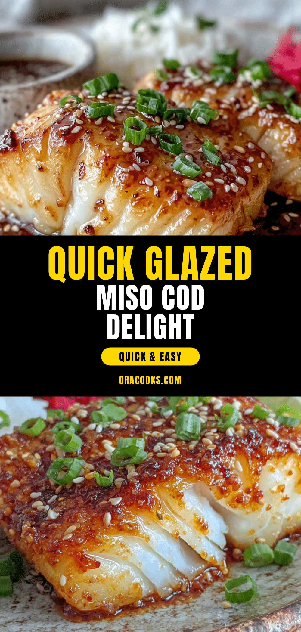 quick miso-glazed cod recipe