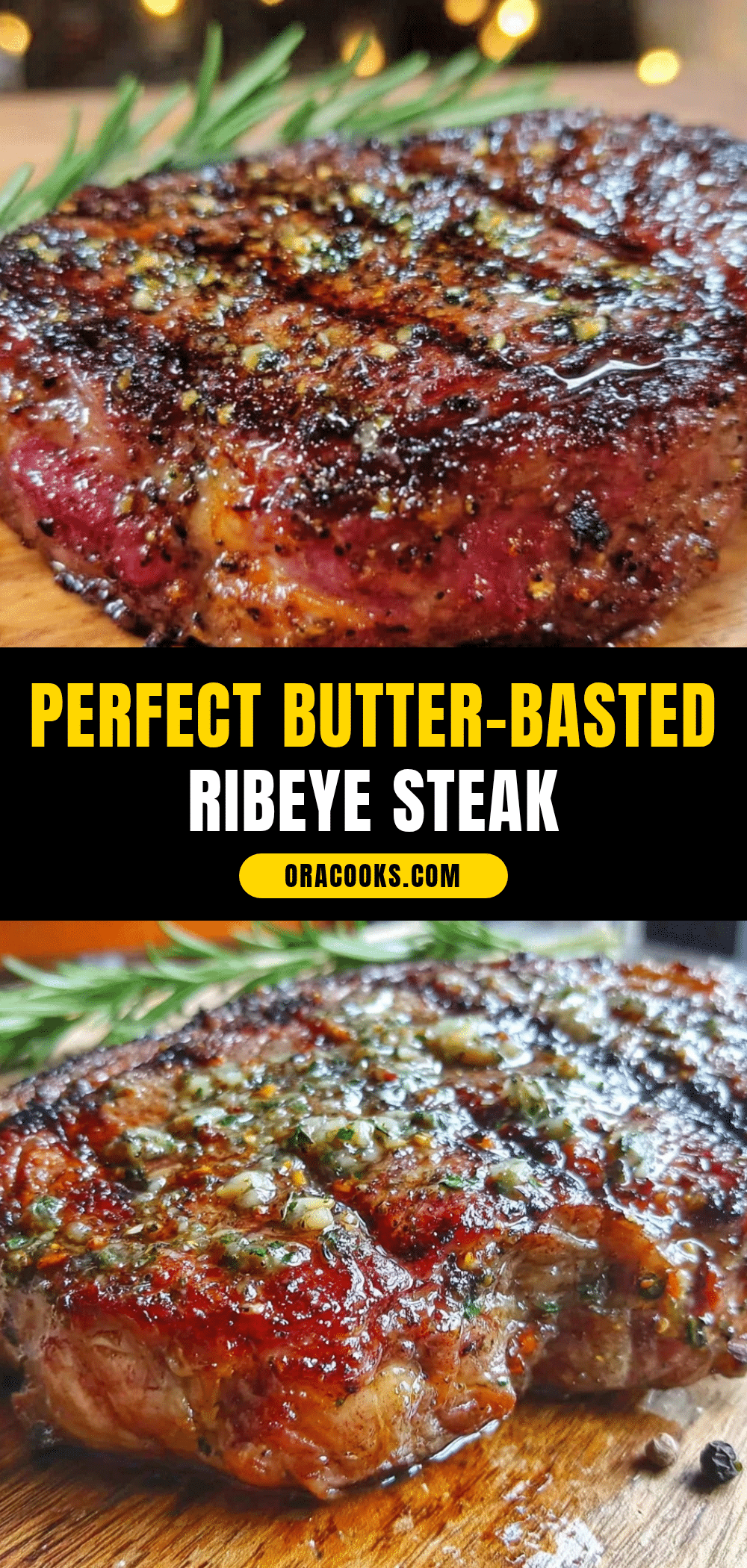 butter-basted ribeye steak recipe