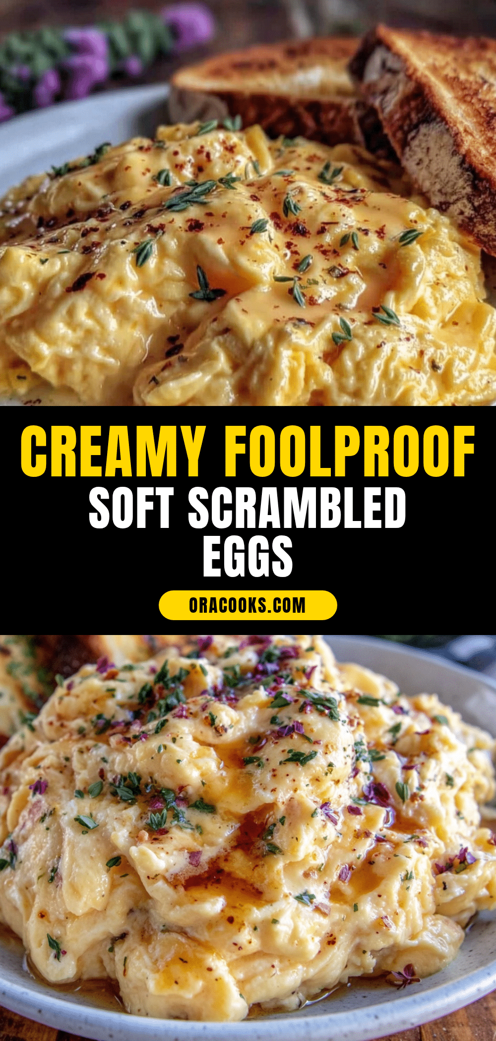 creamy soft scrambled eggs recipe
