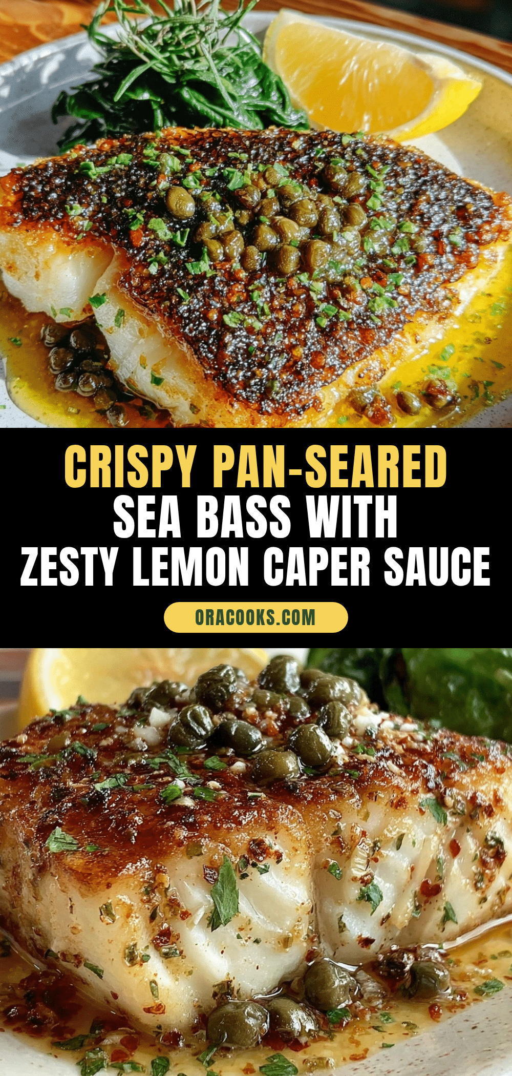 crispy pan-seared sea bass recipe