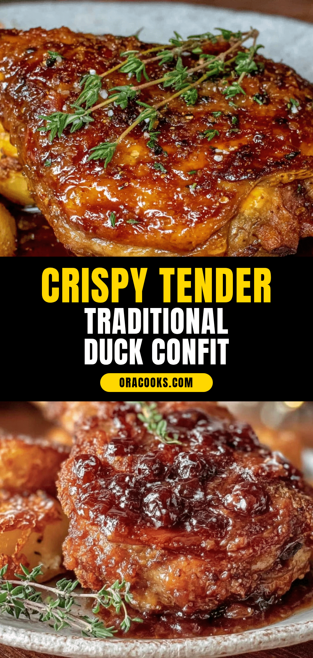 duck confit recipe
