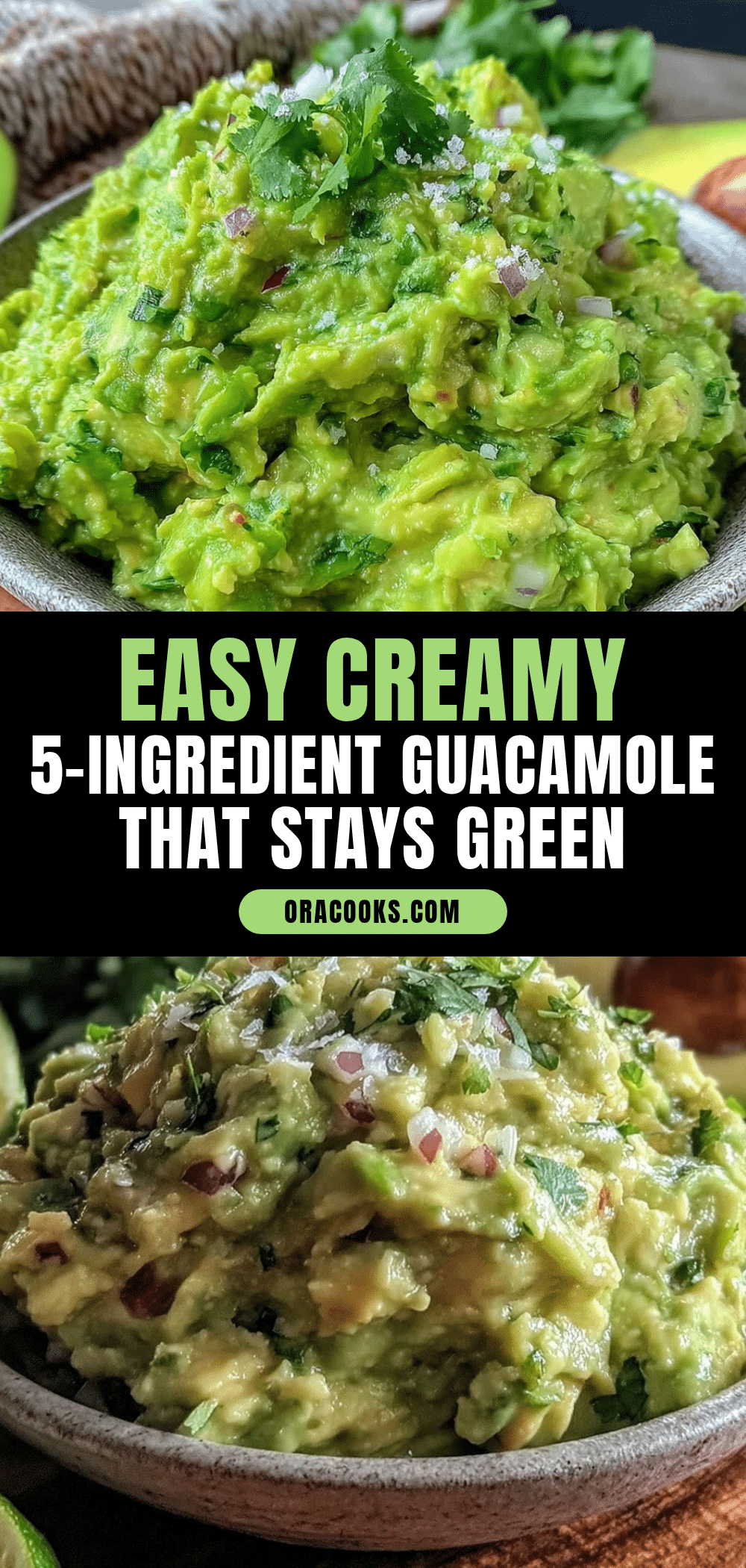 easy 5-ingredient guacamole recipe