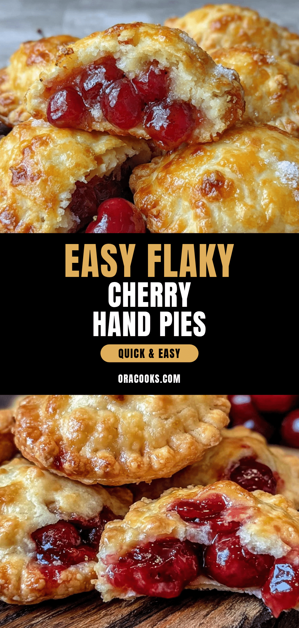 easy fresh cherry hand pies recipe