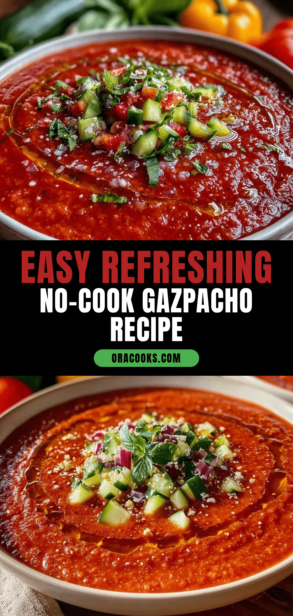 easy no cook beginner gazpacho recipe
