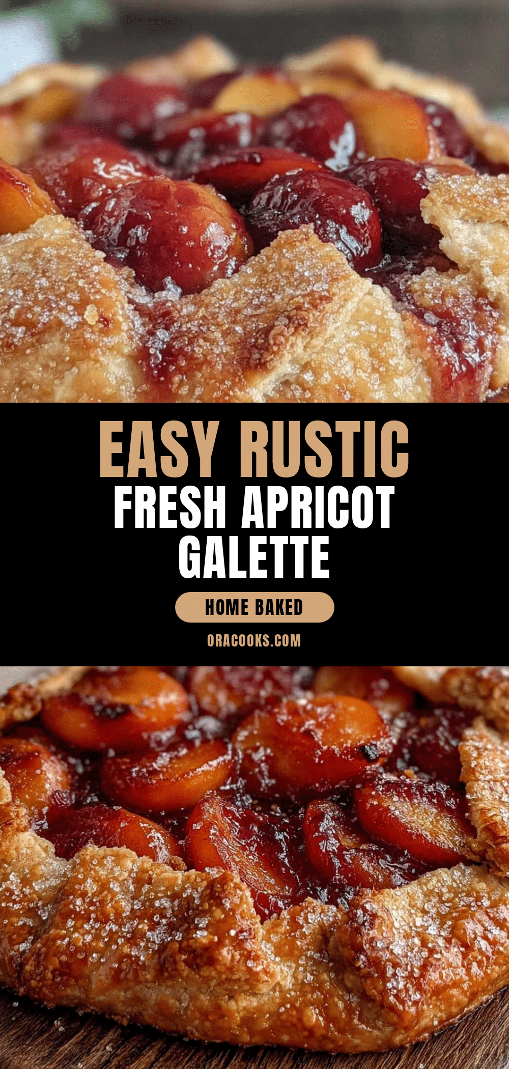 easy rustic fresh apricot galette recipe recipe