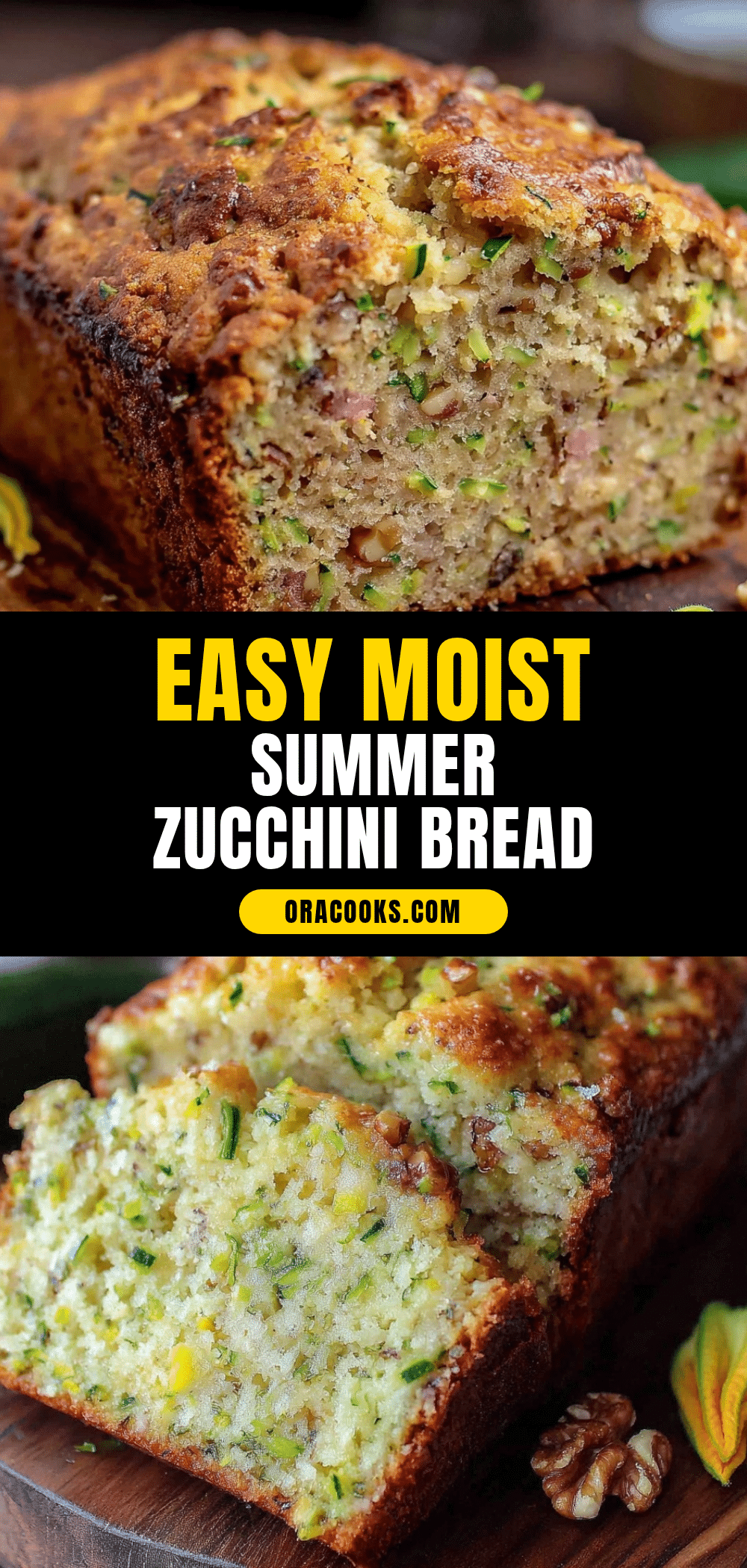 easy summer zucchini bread recipe