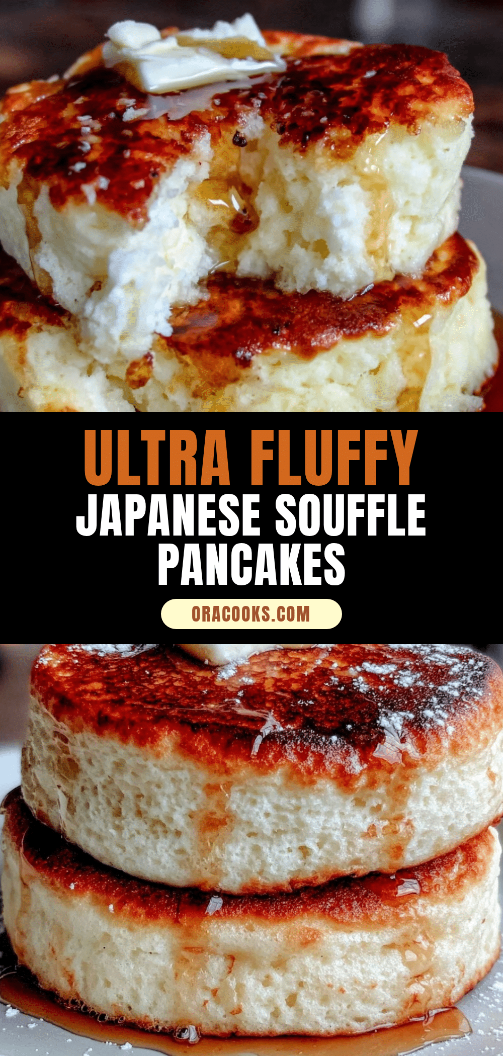 fluffy souffle pancakes japanese style recipe