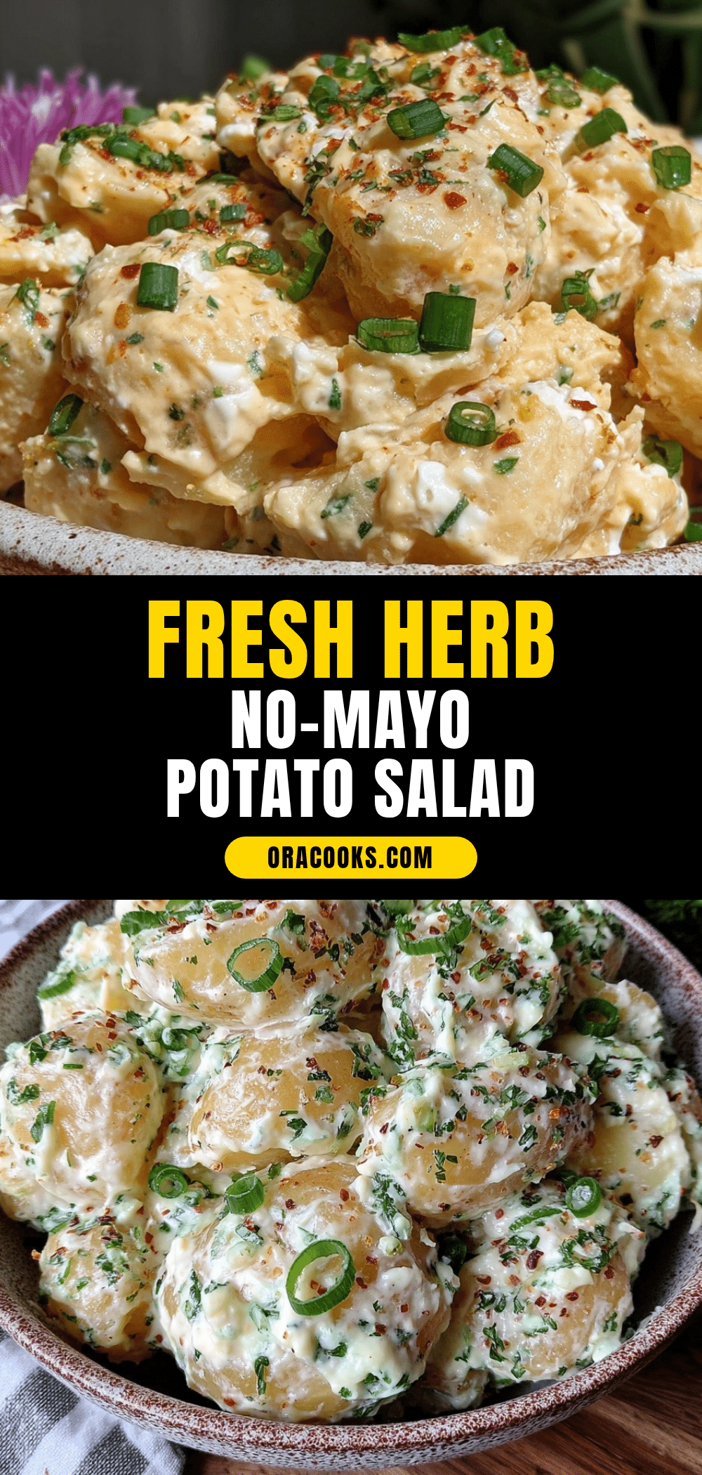 Fresh No-Mayo Potato Salad recipe