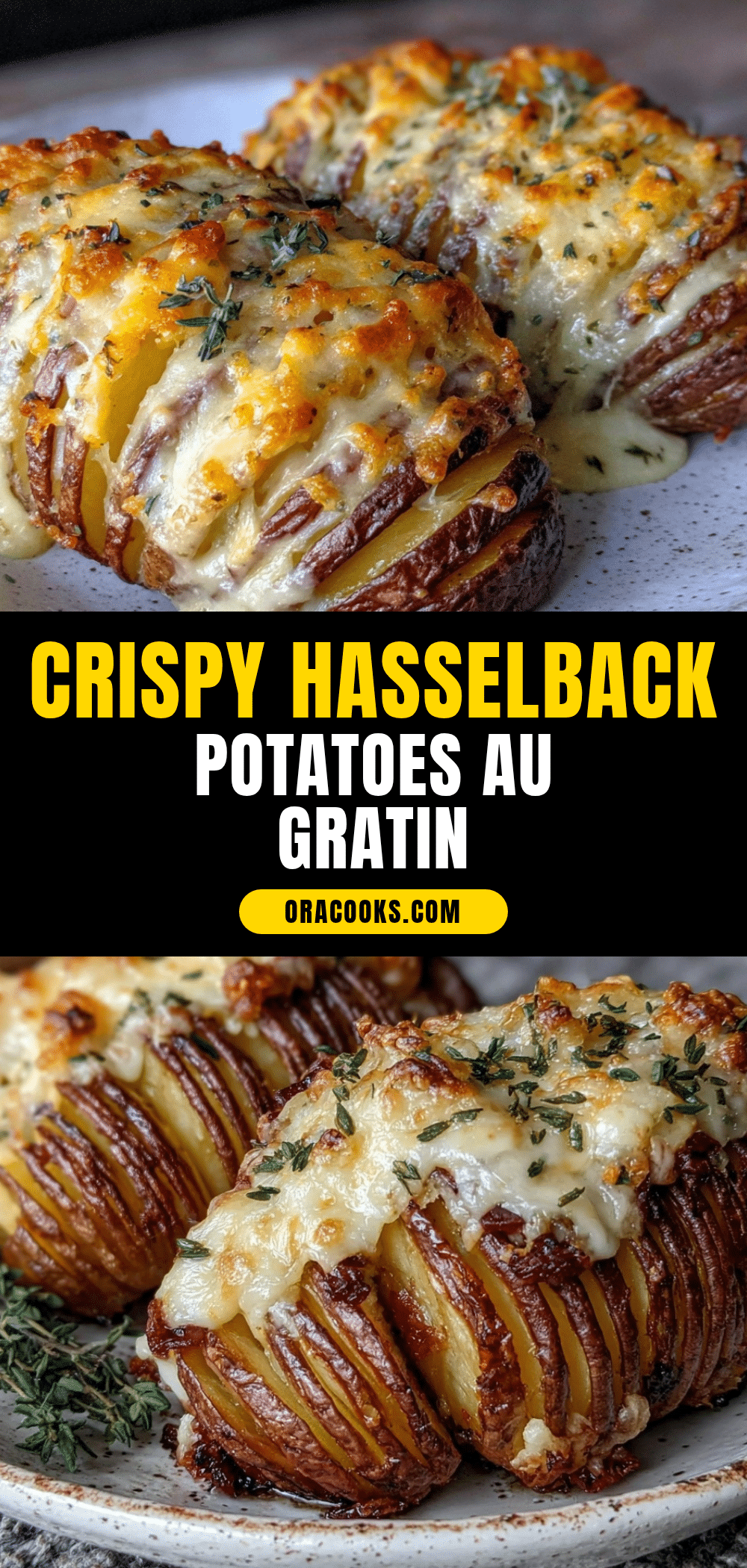 hasselback potatoes au gratin recipe