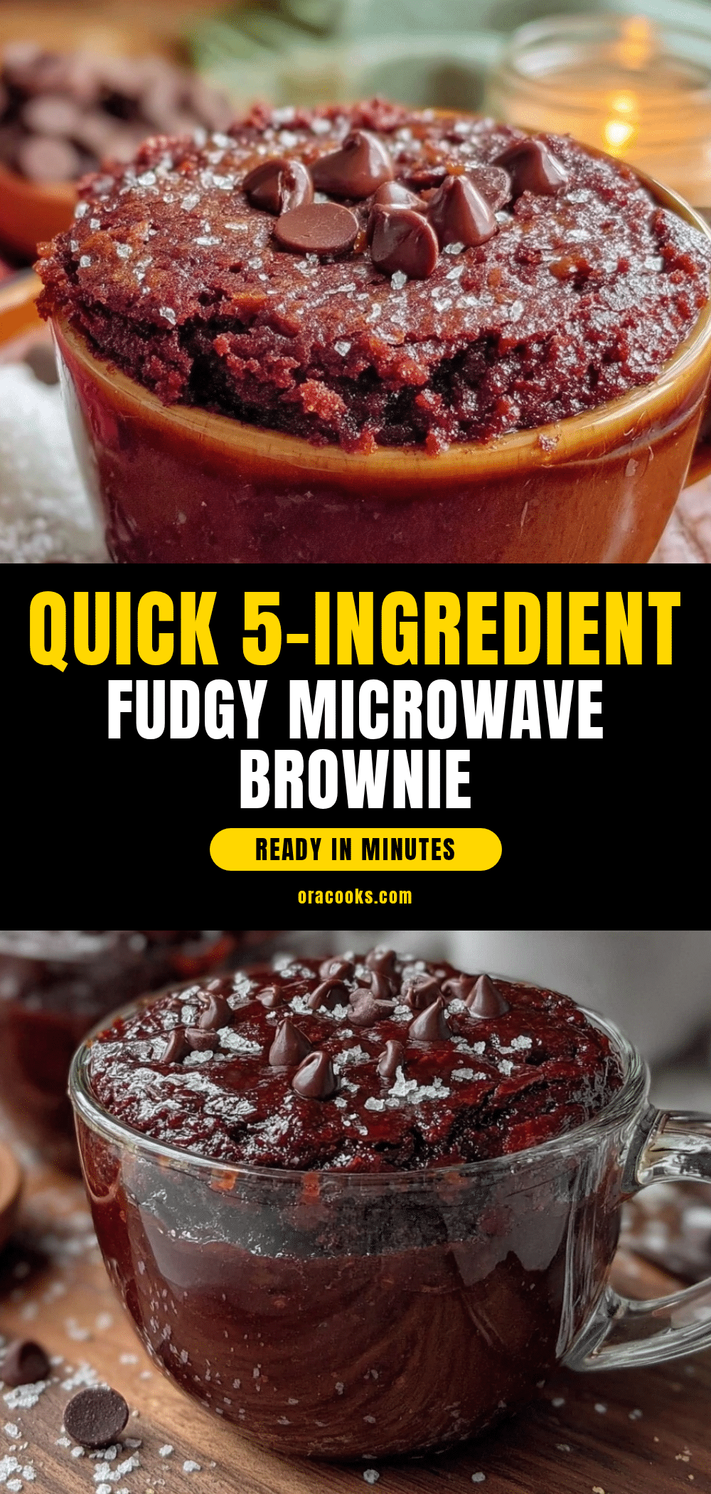 microwave chocolate mug brownie recipe