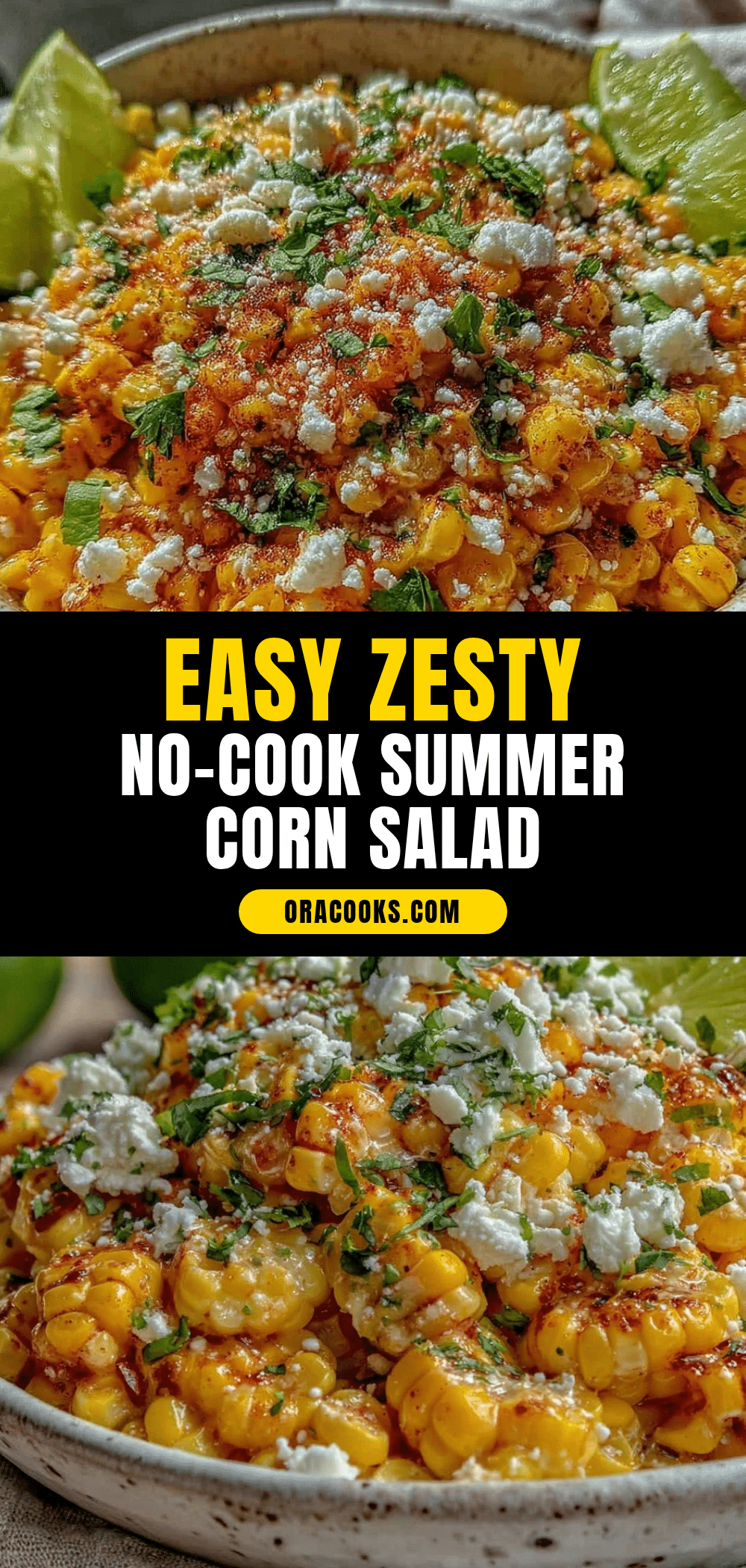 no cook summer corn salad recipe