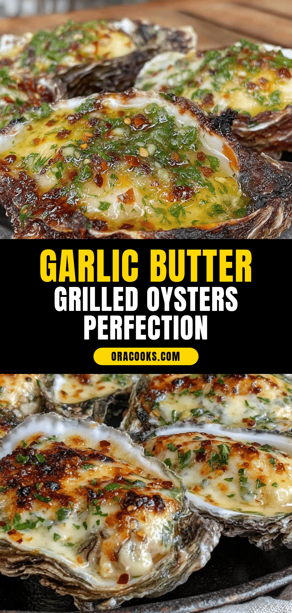perfect grilled oysters with garlic butter recipe