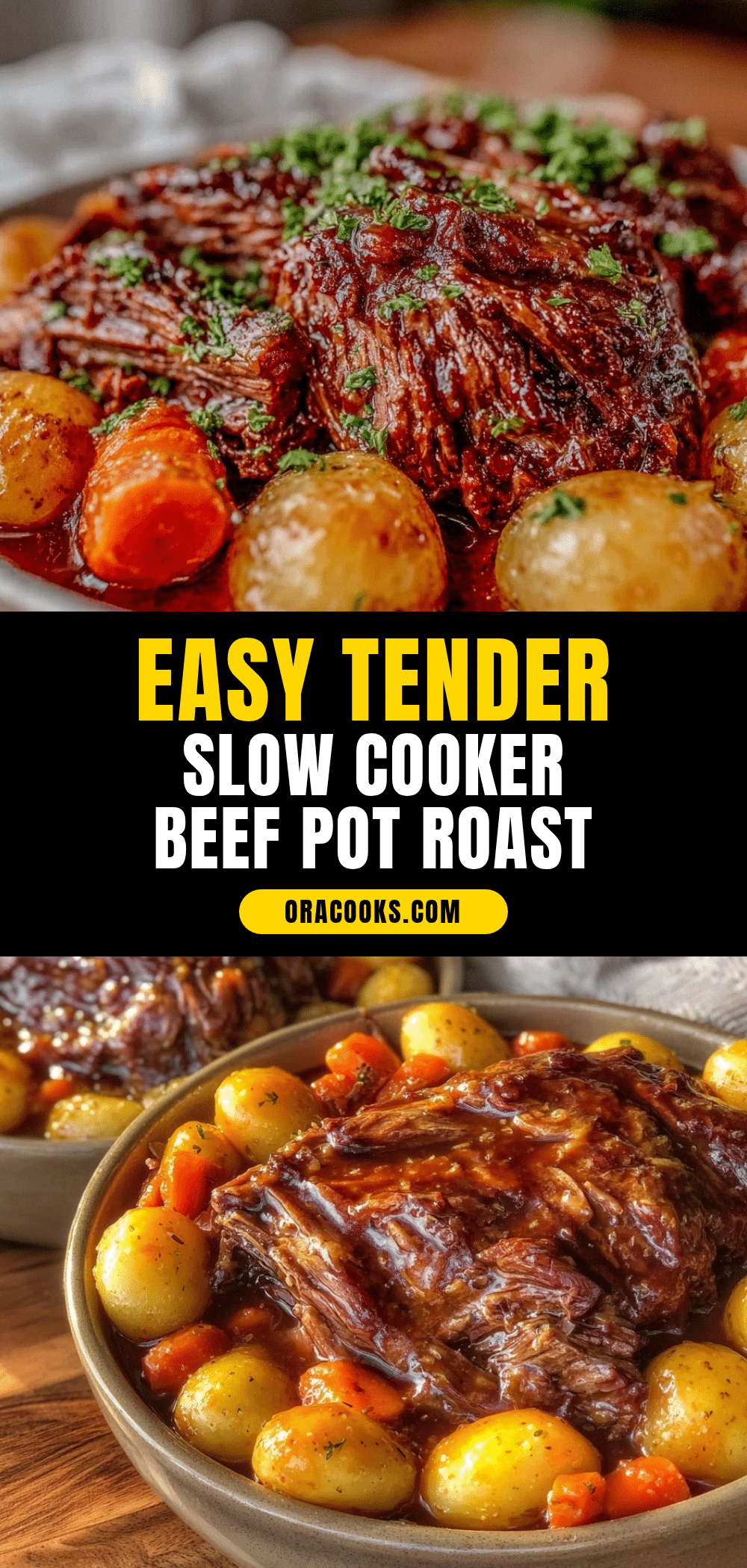 slow cooker beef pot roast recipe