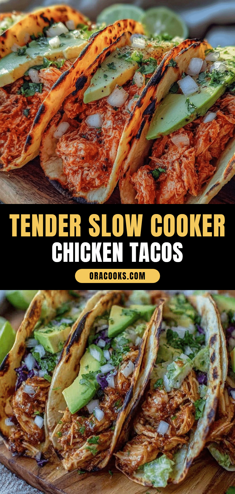 slow cooker chicken tacos recipe