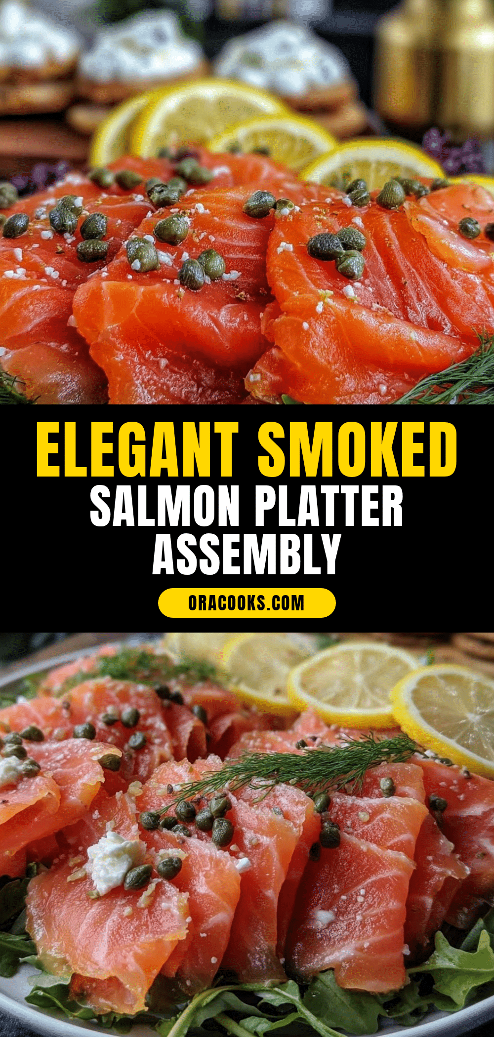 smoked salmon platter recipe