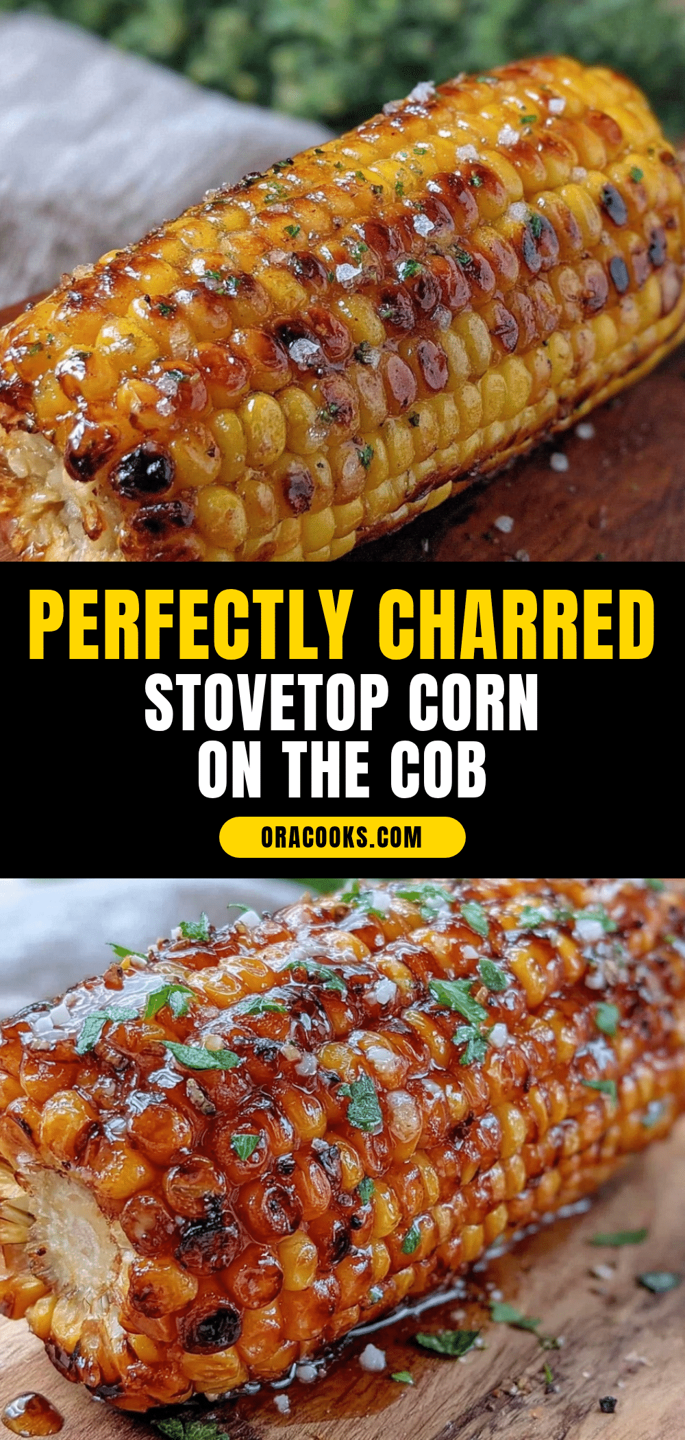stovetop charred corn on the cob recipe