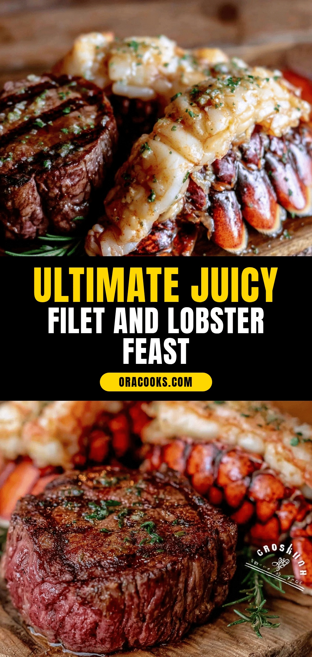 surf and turf filet and lobster feast recipe