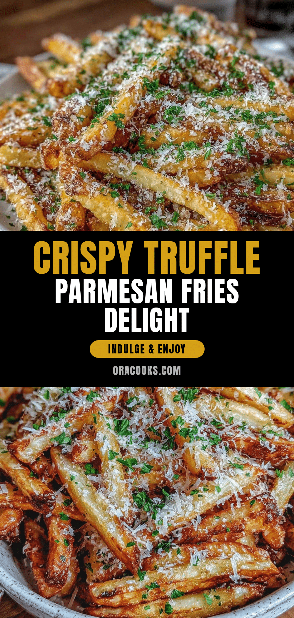 truffle parmesan fries recipe