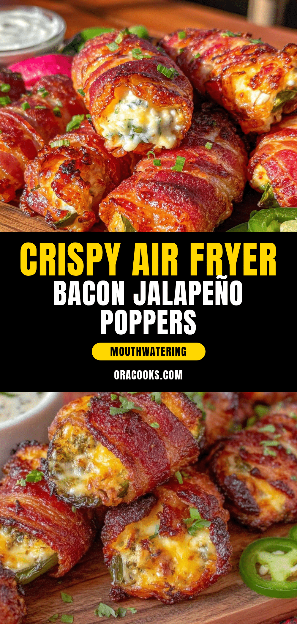 bacon-wrapped jalapeño poppers air fryer recipe recipe