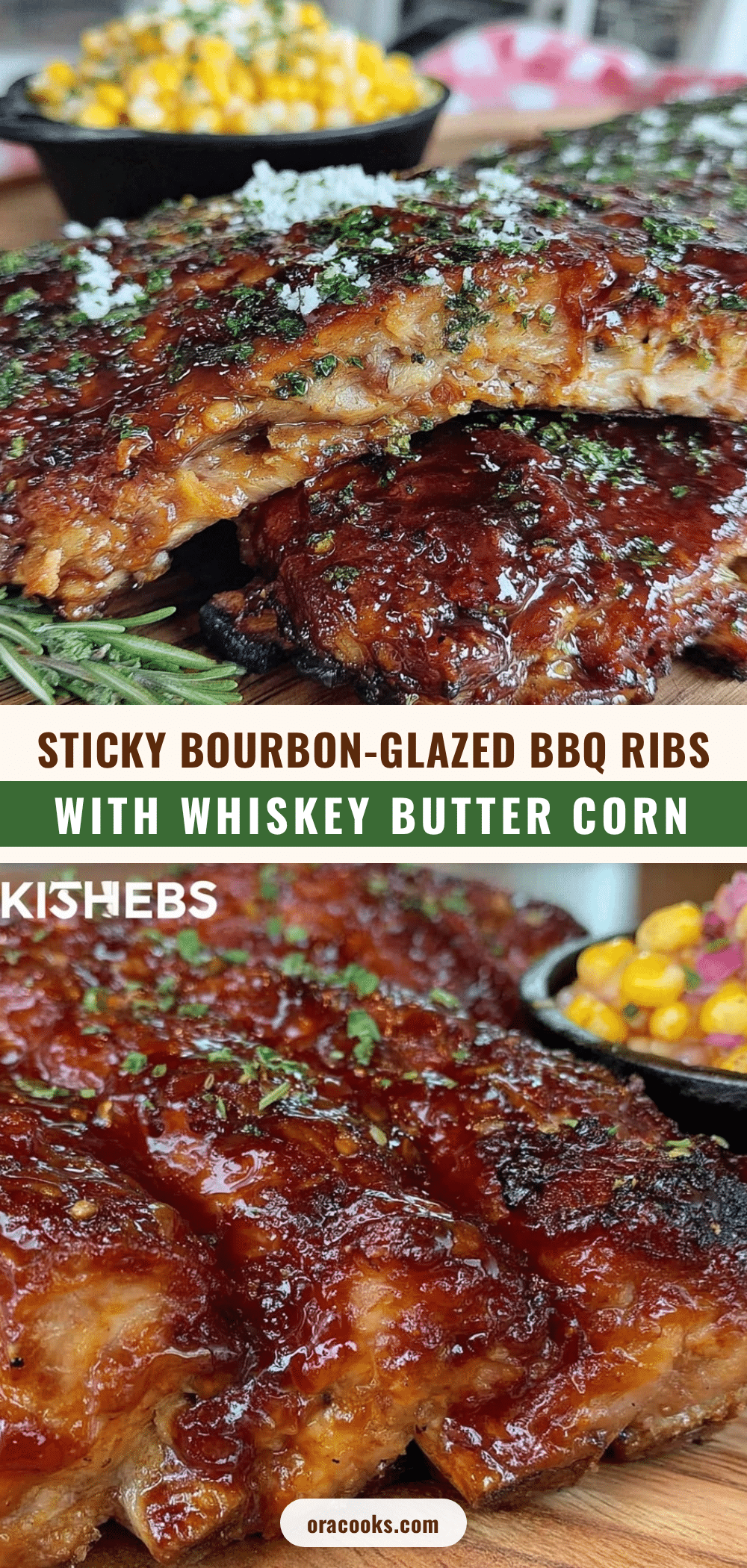 bourbon-glazed BBQ ribs recipe