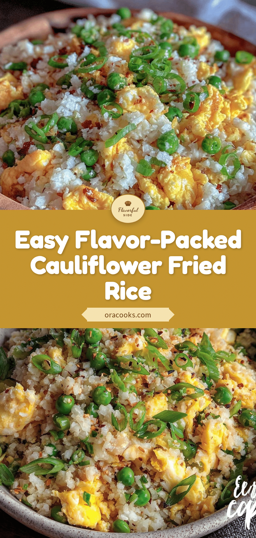 cauliflower fried rice with eggs recipe