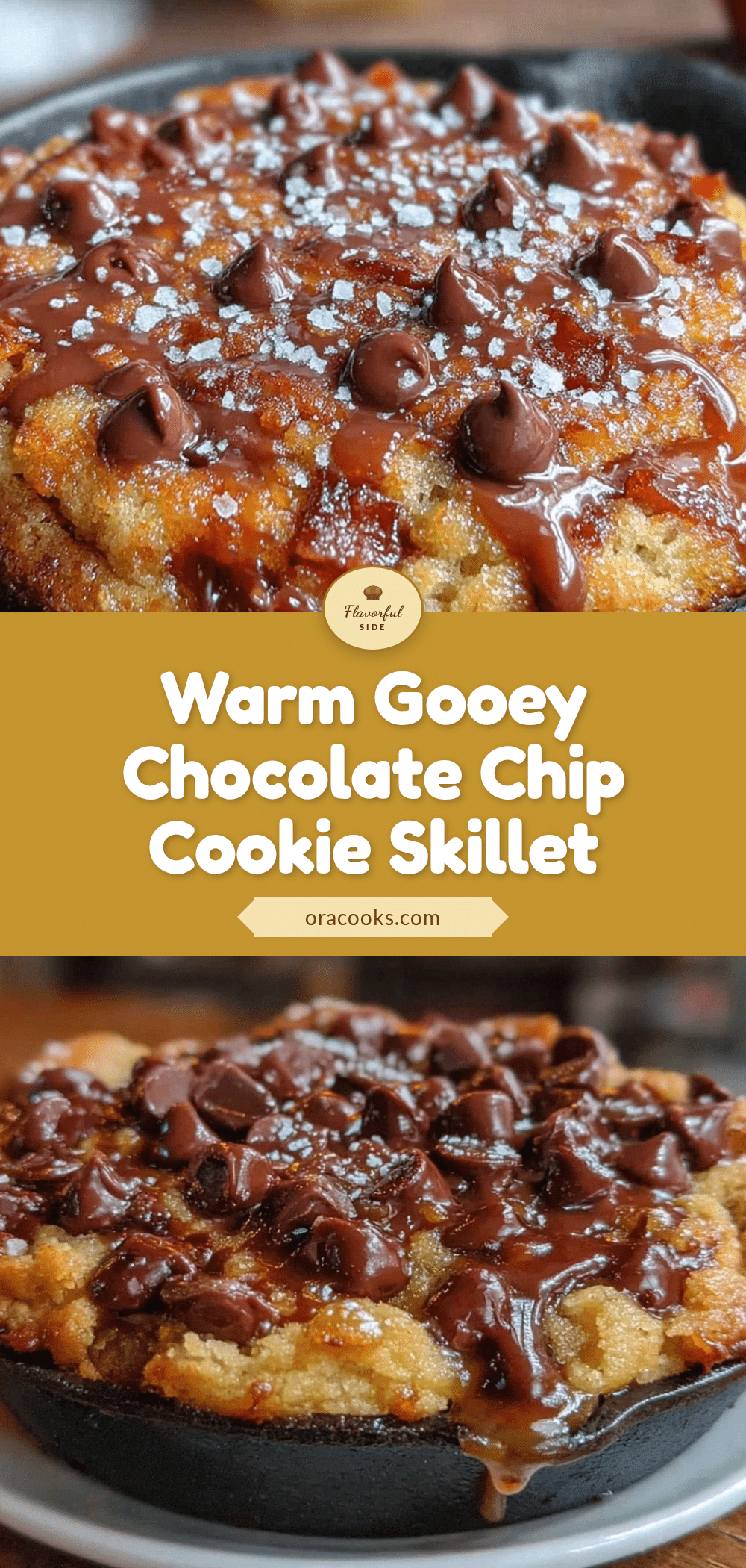 chocolate chip cookie skillet recipe