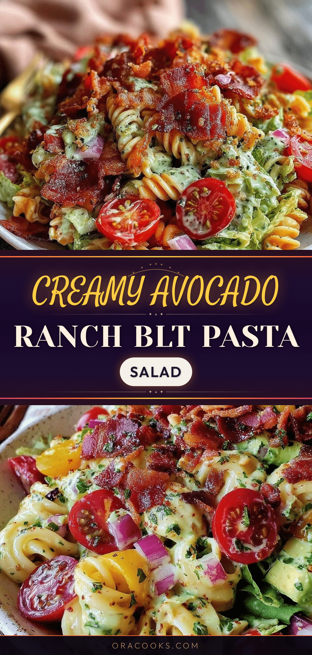 Creamy BLT Pasta Salad recipe