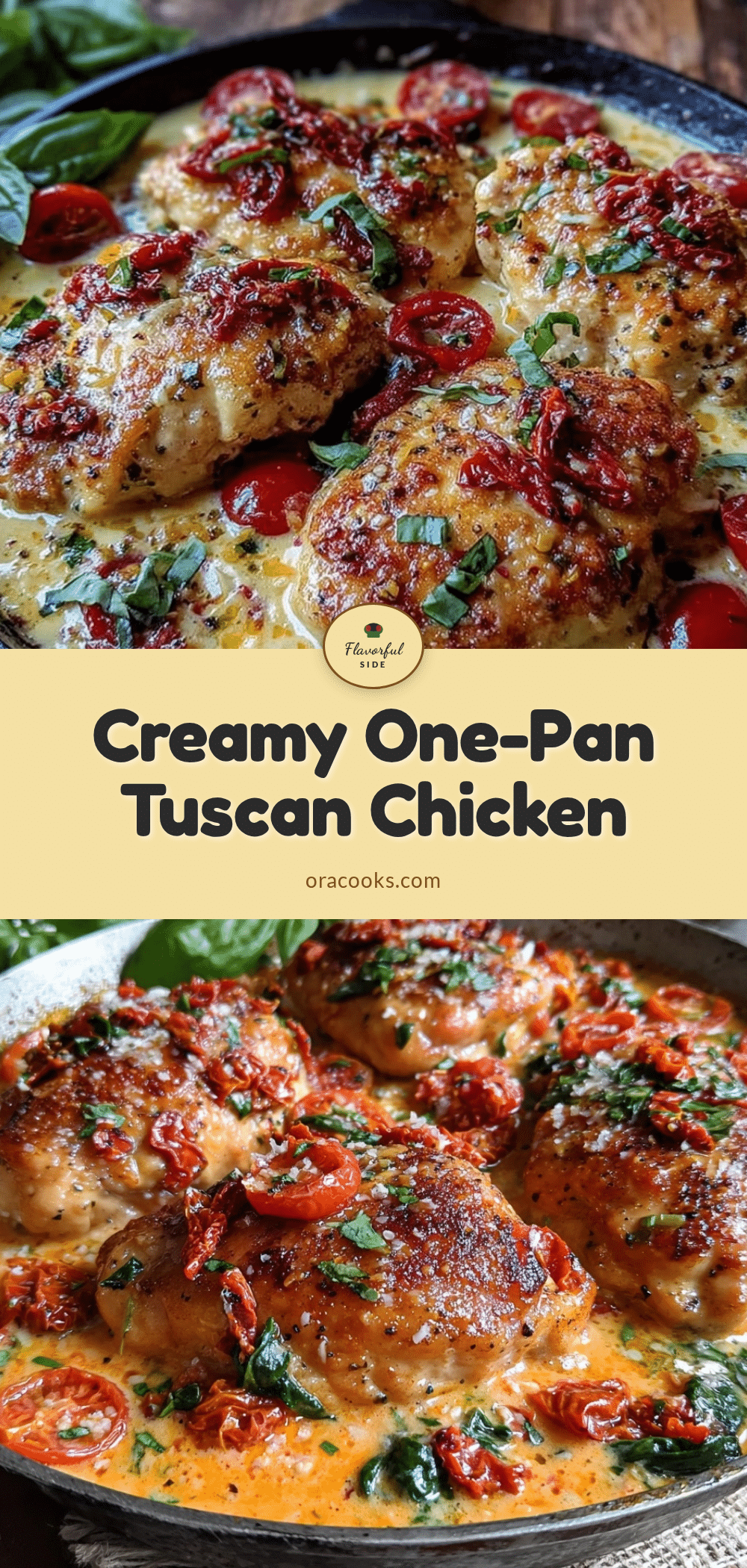 Creamy Tuscan Chicken recipe
