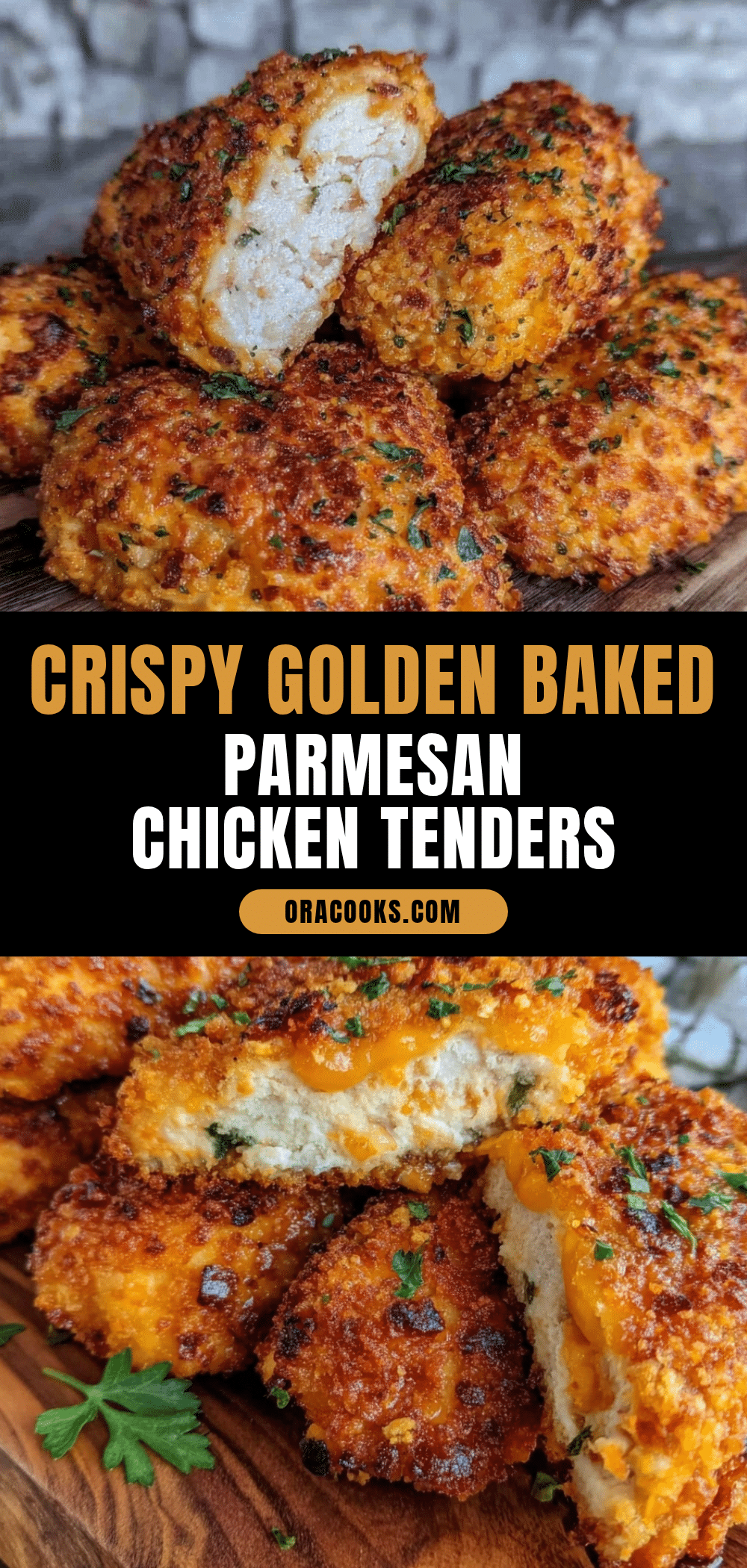 crispy baked parmesan chicken tenders recipe