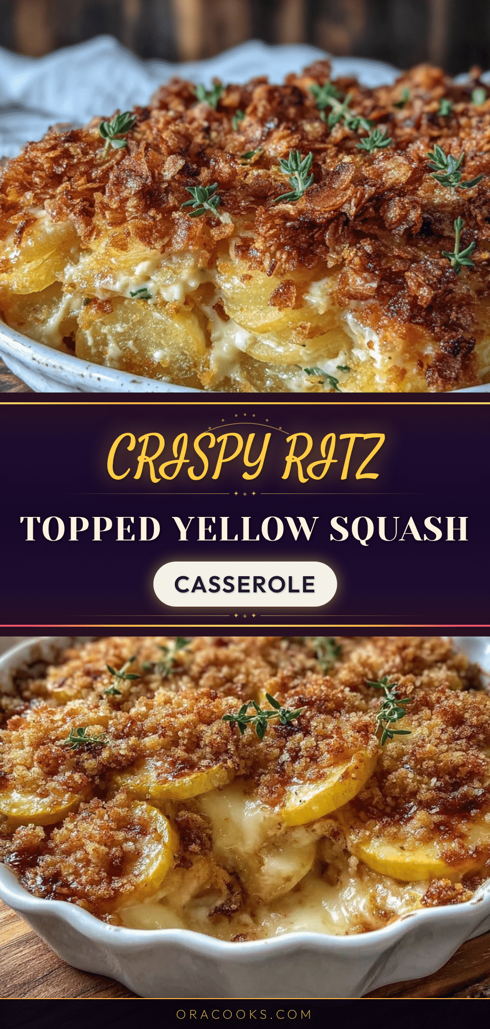 crispy yellow squash casserole recipe