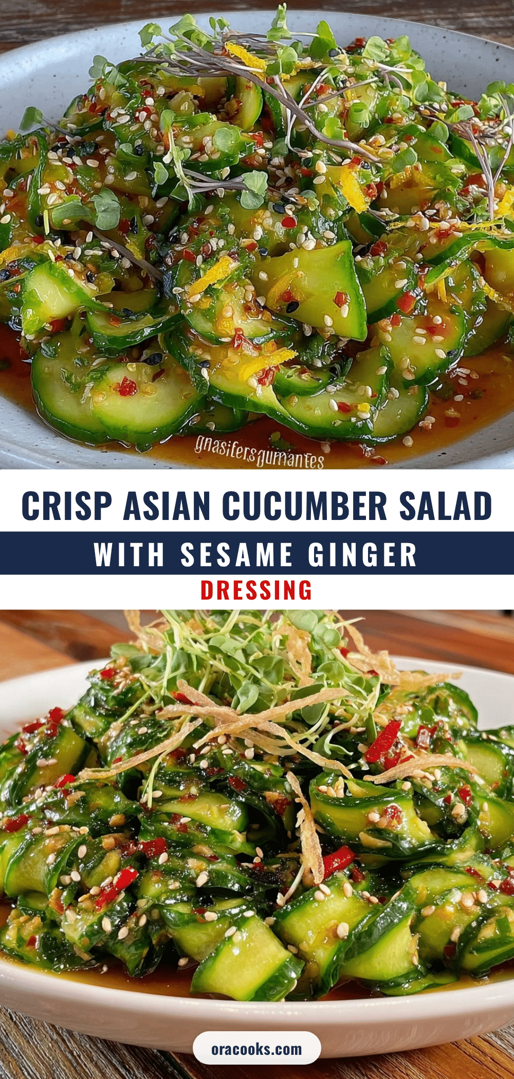 fresh asian cucumber salad recipe