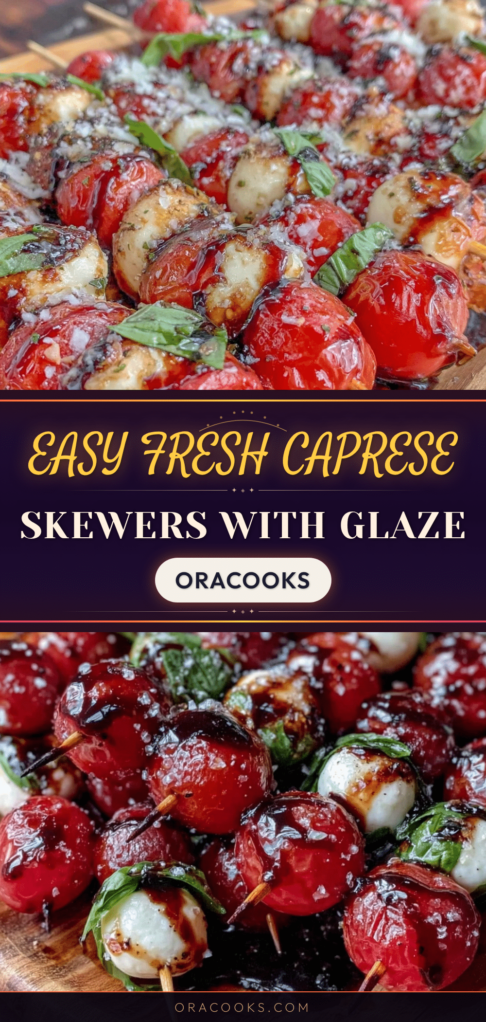 Fresh Caprese Skewers recipe