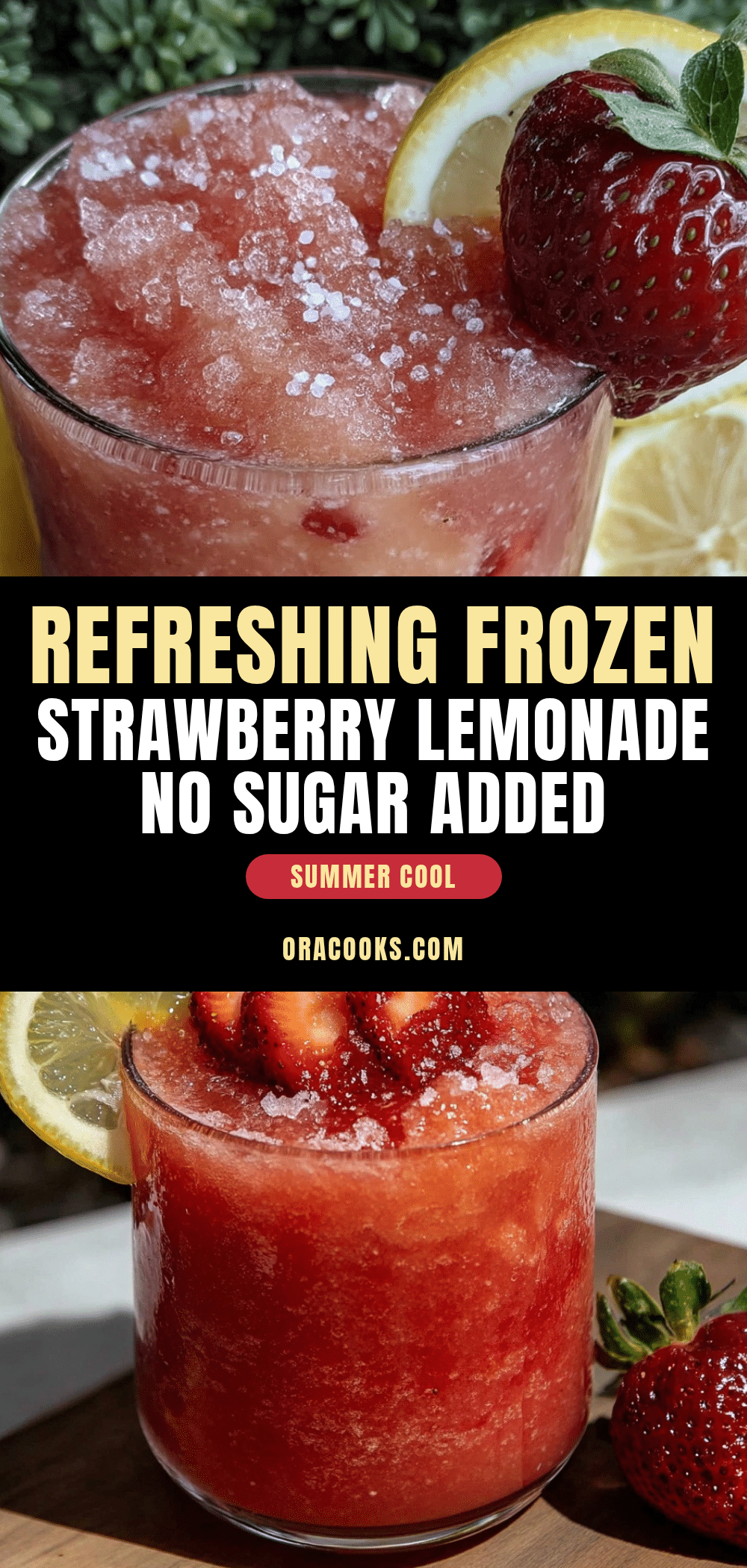 fresh frozen strawberry lemonade recipe