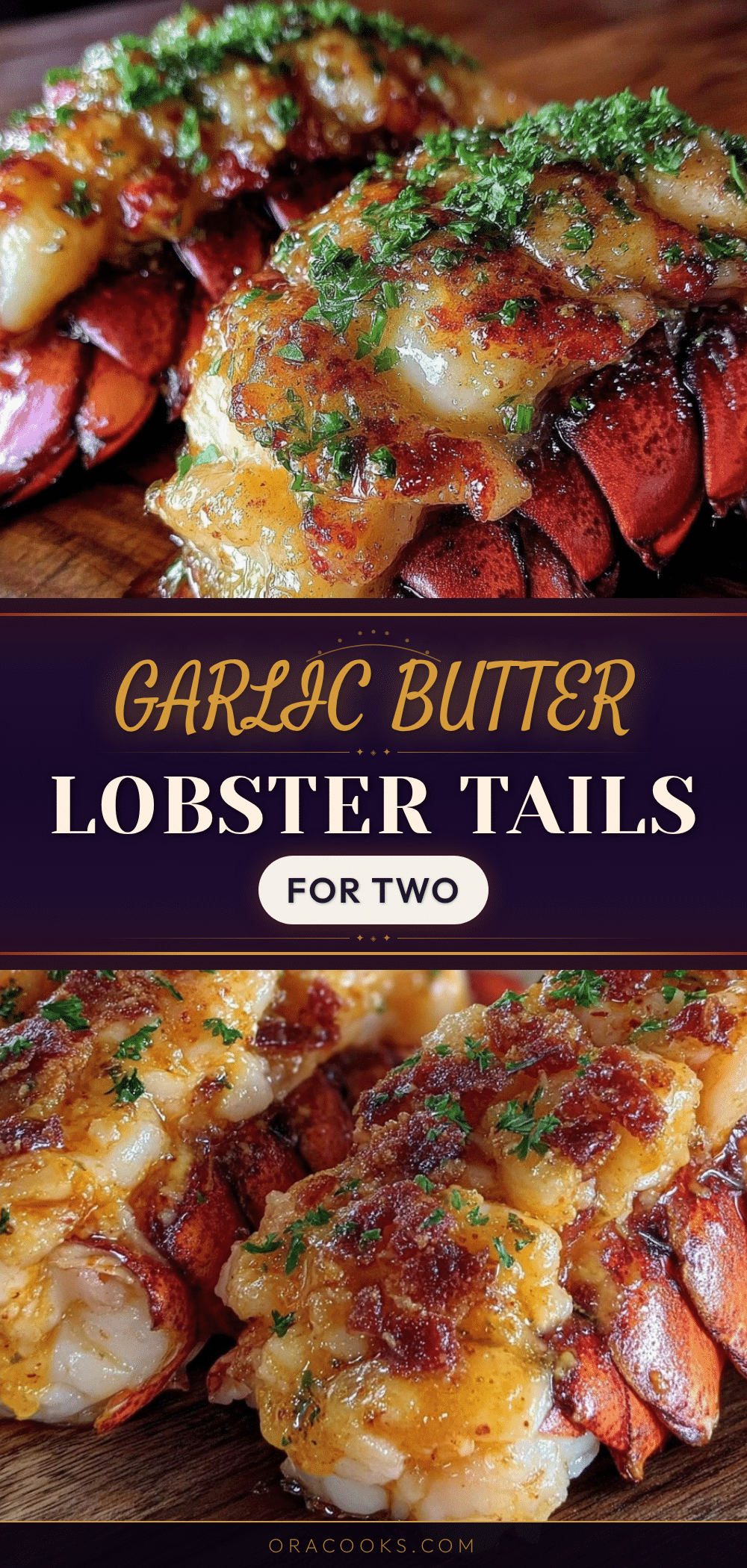 garlic butter lobster tails recipe