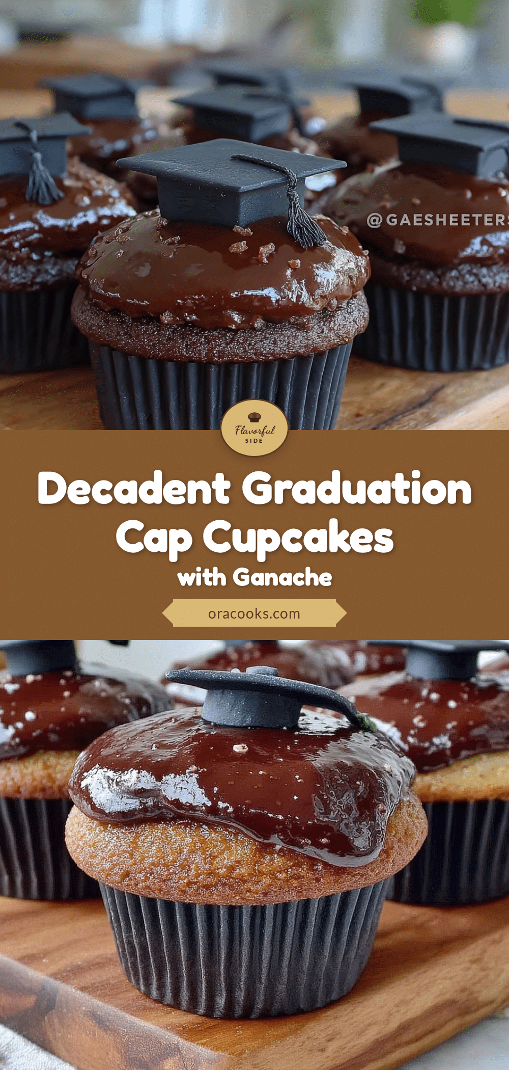 graduation cap cupcakes recipe