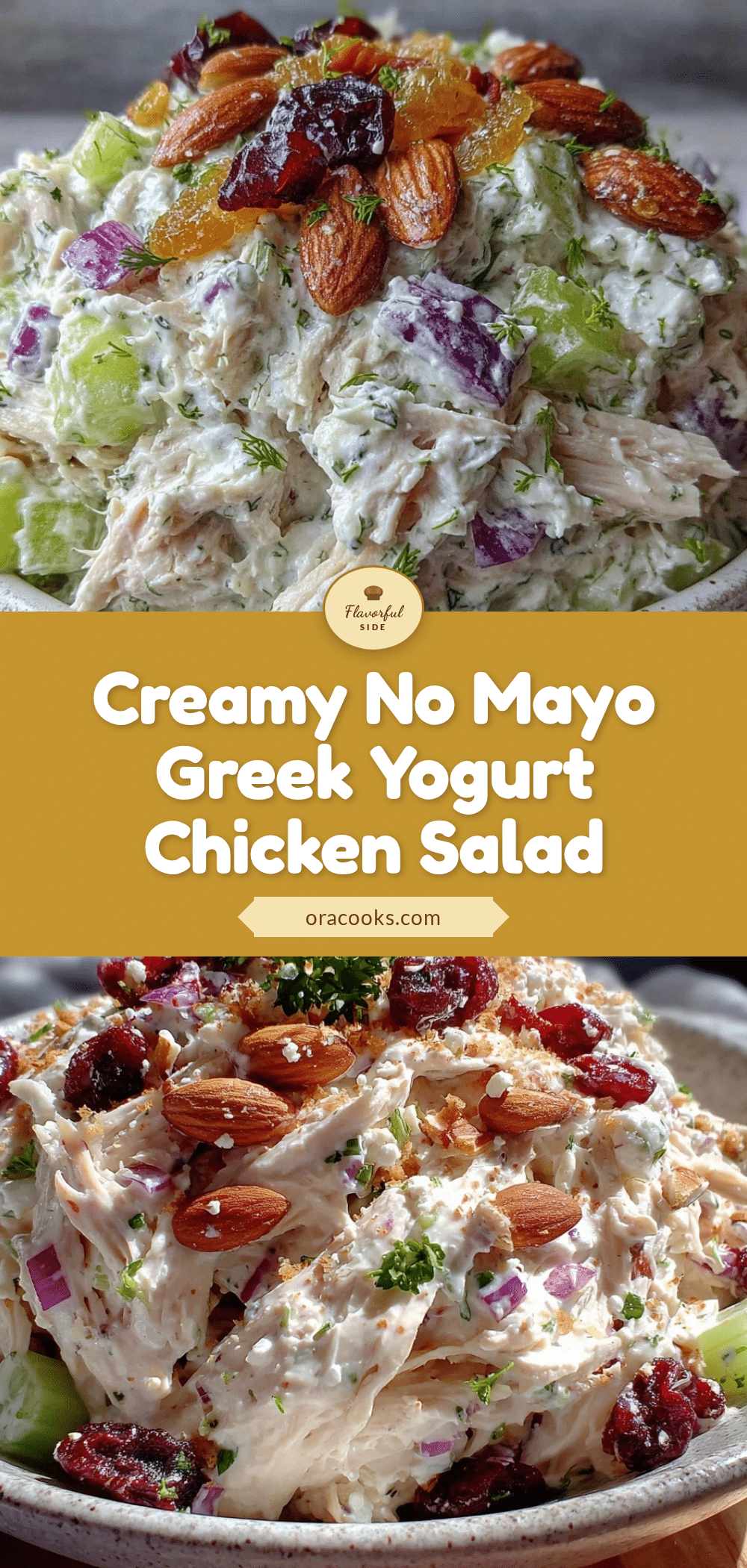 Healthy Greek Yogurt Chicken Salad recipe