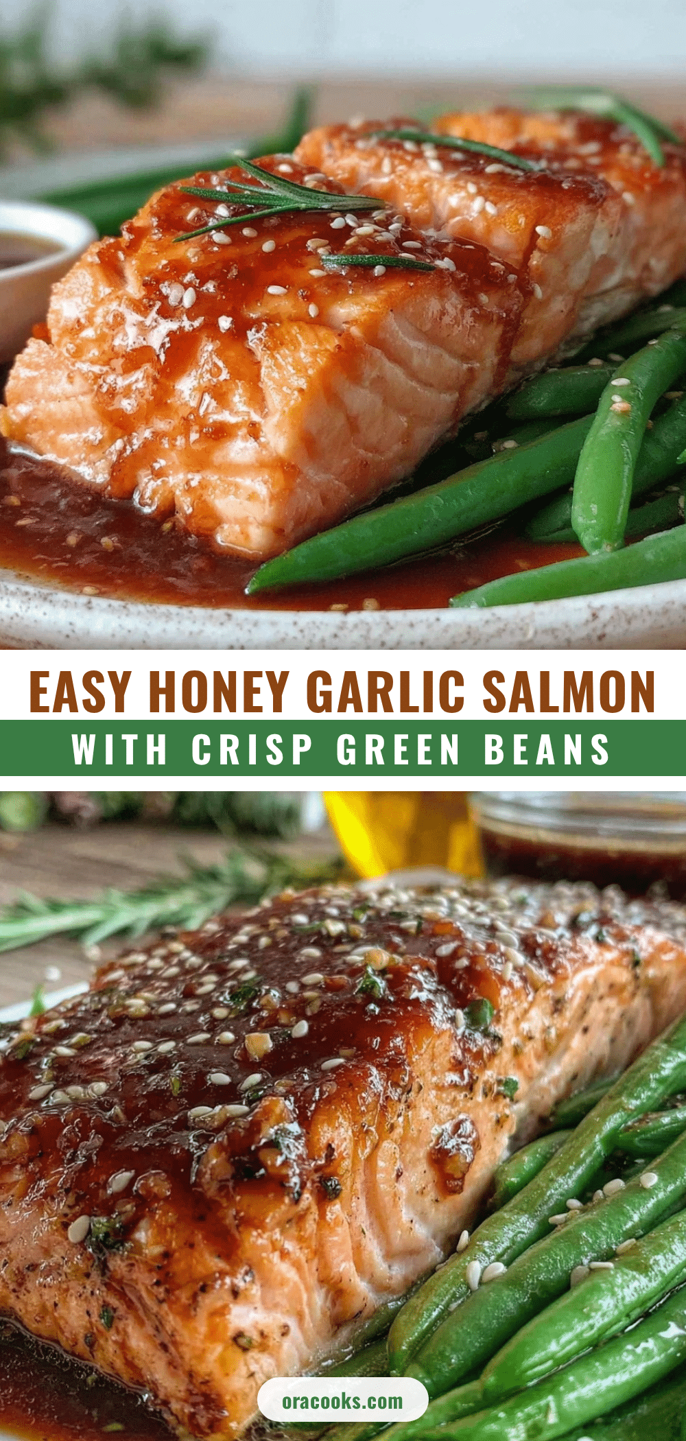 honey garlic salmon recipe