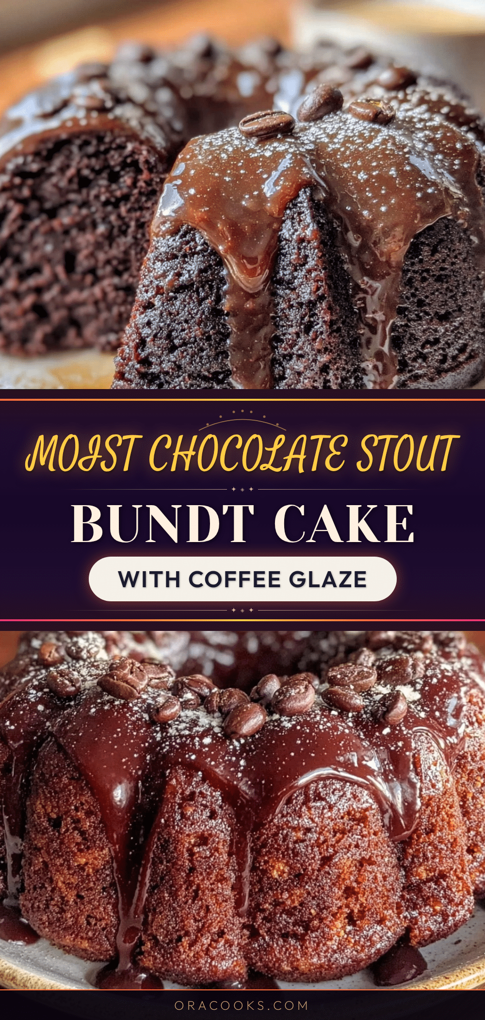 Moist Chocolate Stout Bundt Cake recipe