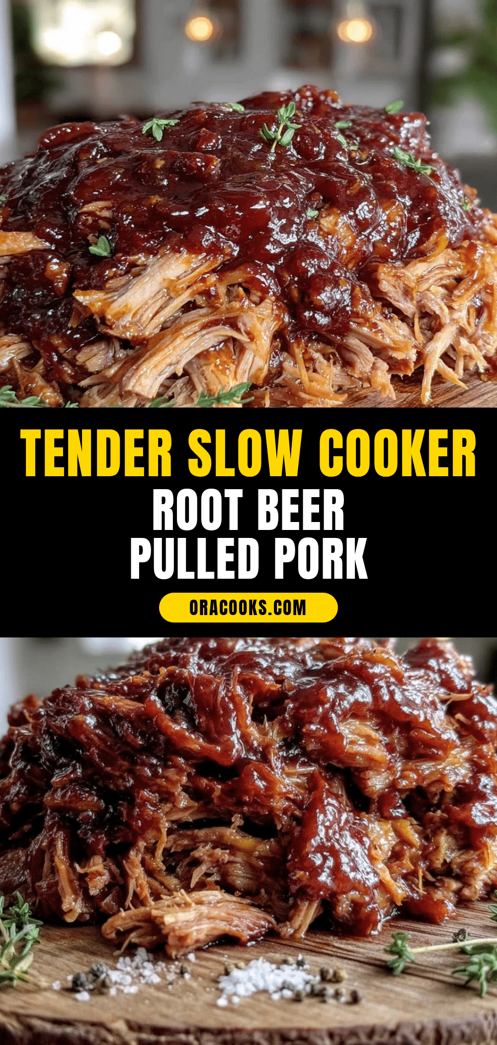 slow cooker root beer pulled pork recipe